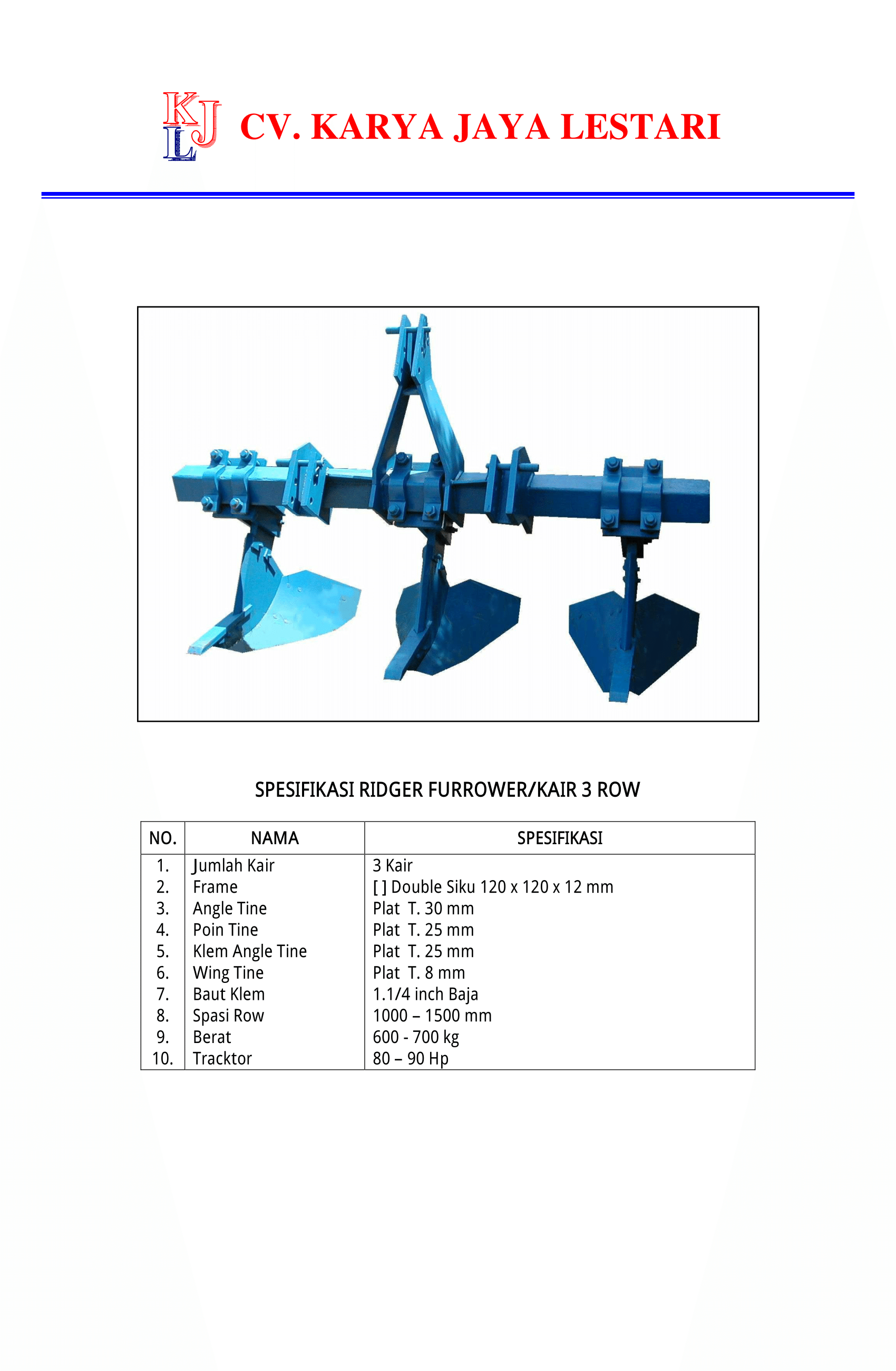 ridger-furrower-kair-3-row-1